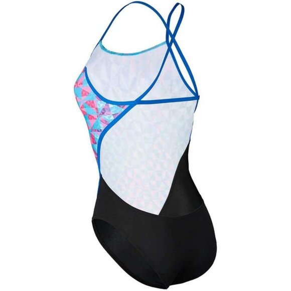 Michael Phelps Chlorine Resistant One Piece Training Swimsuit Crystal Rebel 26 - Picture 3 of 4